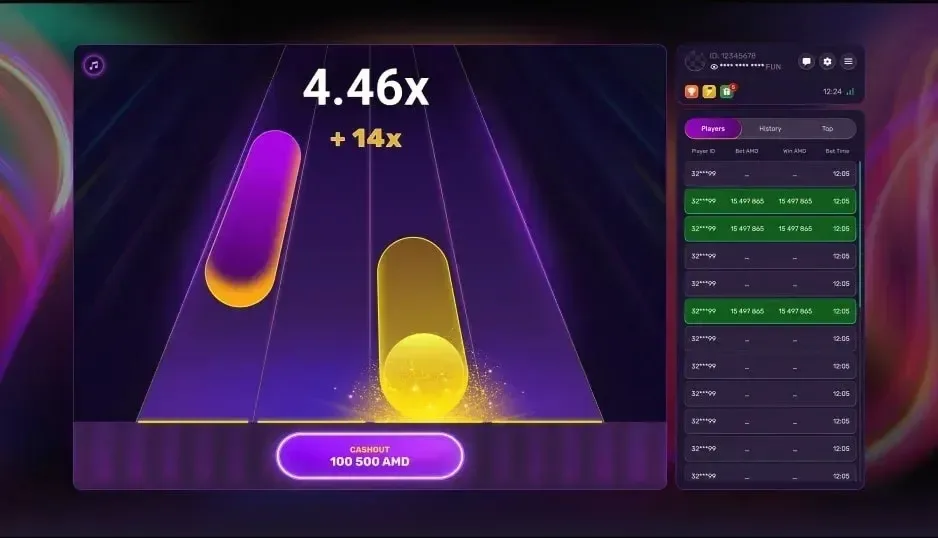 Play Me écran de jeu